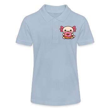 Kawaii Donut Buddy avec glaçage - Polo bio MINI SPRINTER Stanley/Stella Ado - rouge - Devant