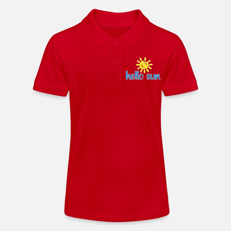 sun 01 - Polo bio MINI SPRINTER Stanley/Stella Ado - rouge