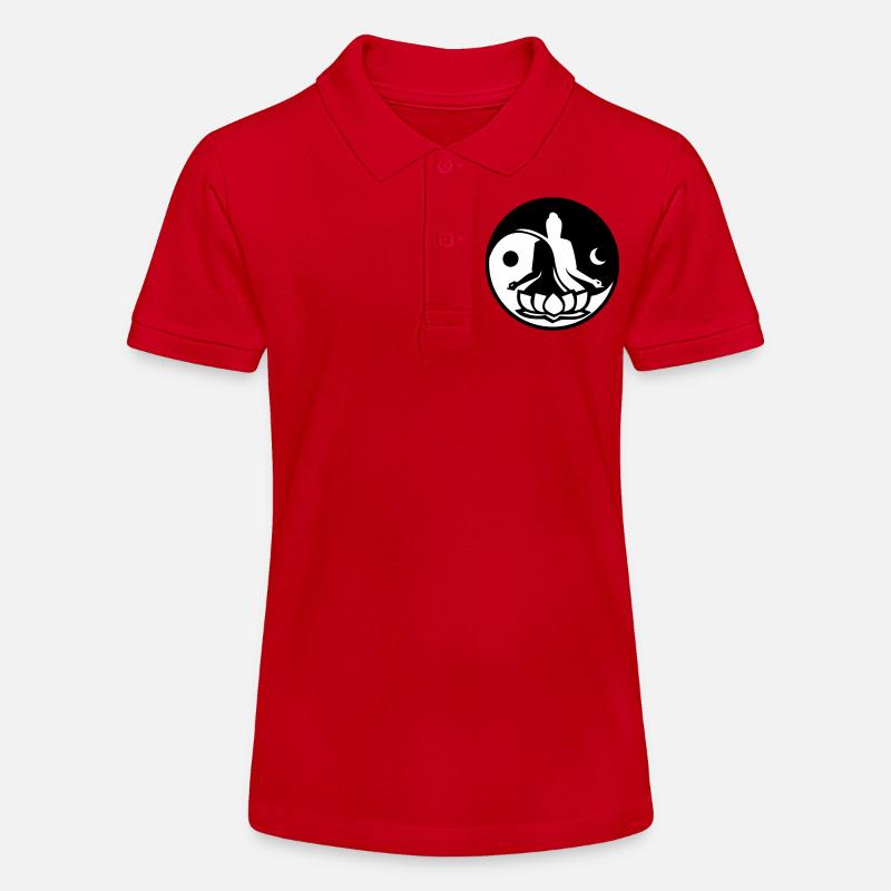Yin et Yang - Polo bio MINI SPRINTER Stanley/Stella Ado - rouge