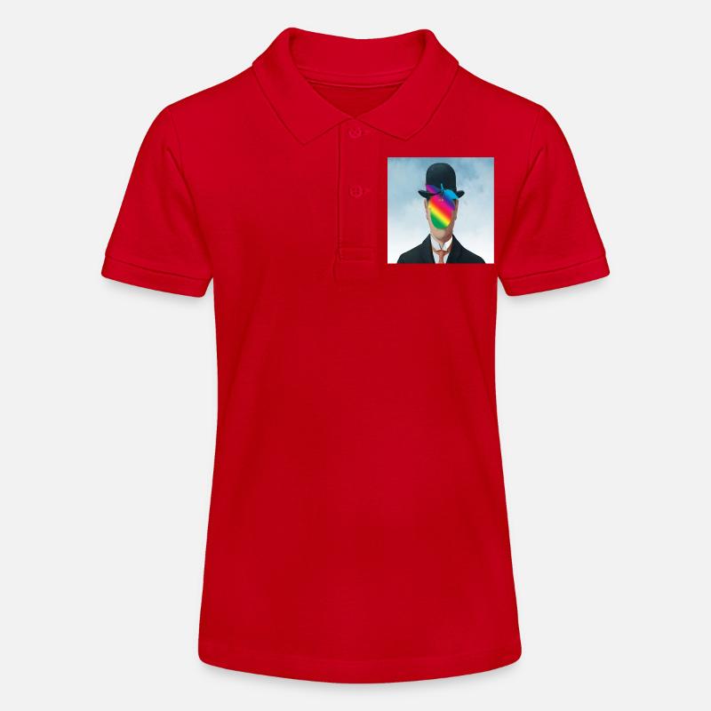 Arc-en-ciel Apple-Man - Polo bio MINI SPRINTER Stanley/Stella Ado - rouge