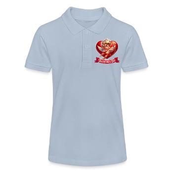 Saint Valentin - Polo bio MINI SPRINTER Stanley/Stella Ado - rouge - Devant
