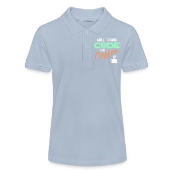 Programmer Developer Code Statement Computer - Stanley/Stella Teen Organic Polo Shirt MINI SPRINTER - red - Front