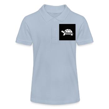Geometrische Schildkröte mit Muster - Stanley/Stella Teenager Bio-Poloshirt MINI SPRINTER - Rot - Vorne