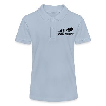 Né pour monter à cheval - Polo bio MINI SPRINTER Stanley/Stella Ado - rouge - Devant