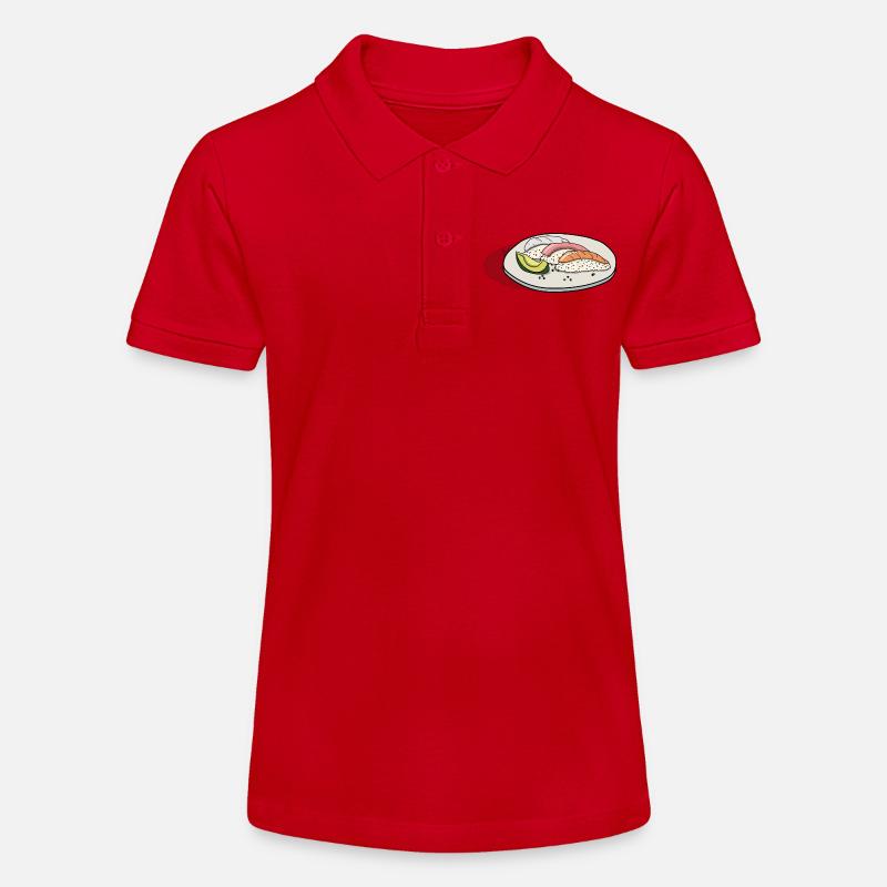 sushi - Polo bio MINI SPRINTER Stanley/Stella Ado - rouge
