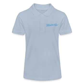 Nashville Script mit Schwunglinie - Stanley/Stella Teenager Bio-Poloshirt MINI SPRINTER - Rot - Vorne