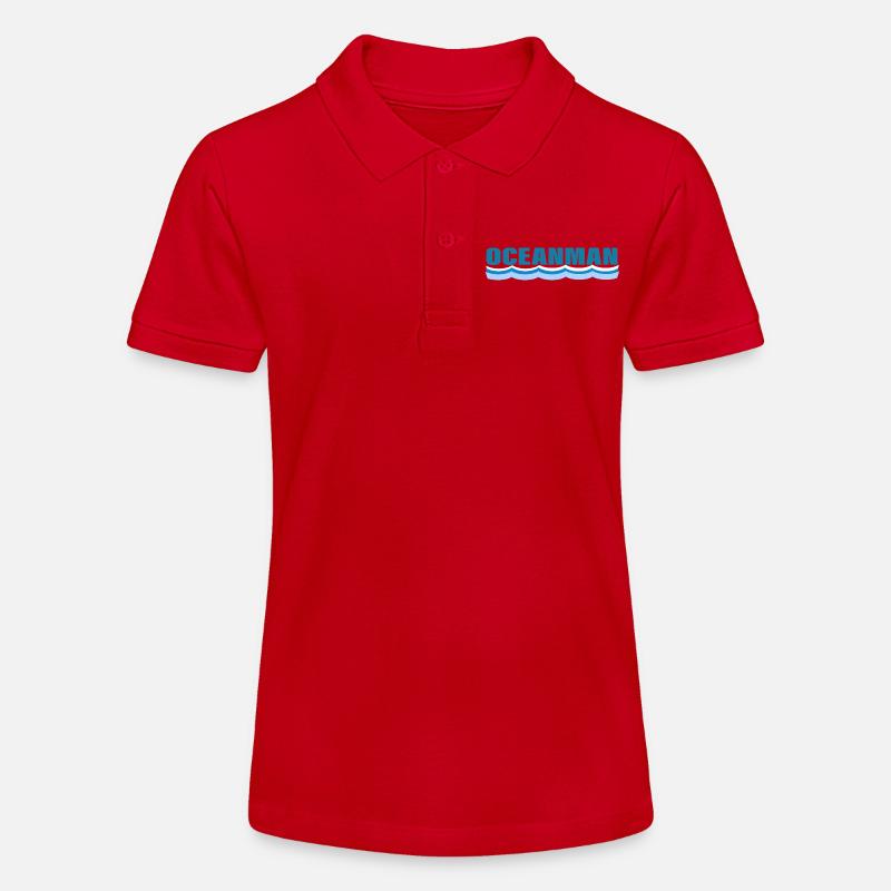 OCEANMAN - Polo bio MINI SPRINTER Stanley/Stella Ado - rouge