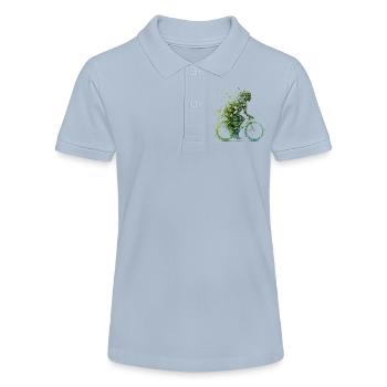 Cyclisme Protection de l’environnement Empreinte CO2 Forme physique - Polo bio MINI SPRINTER Stanley/Stella Ado - rouge - Devant