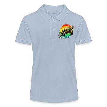 Turtle - Stanley/Stella Teen Organic Polo Shirt MINI SPRINTER - red - Front