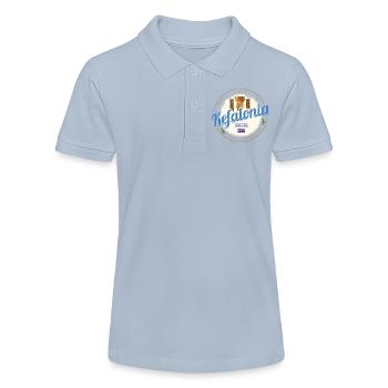 Kefalonia Island in Greece Vintage Souvenir - Stanley/Stella Teen Organic Polo Shirt MINI SPRINTER - red - Front
