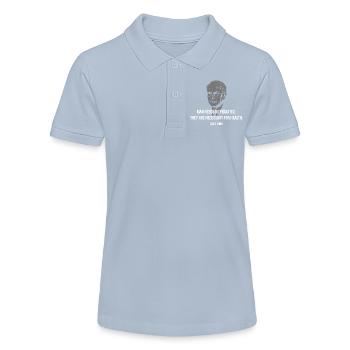 Carl Jung Zitat – Schwierigkeiten heilen Gesundheit - Stanley/Stella Teenager Bio-Poloshirt MINI SPRINTER - Rot - Vorne