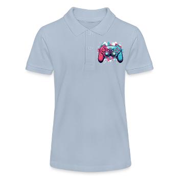 Game Controller - Stanley/Stella Teenager Bio-Poloshirt MINI SPRINTER - Rot - Vorne