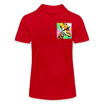 girafe - Polo bio MINI SPRINTER Stanley/Stella Ado - rouge - Devant