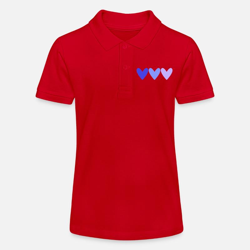 COEUR. COUPLE. JUST MARRIED. EVJF. SAINT VALENTIN. - Polo bio MINI SPRINTER Stanley/Stella Ado - rouge