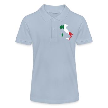Italie Plan drapeau - Polo bio MINI SPRINTER Stanley/Stella Ado - rouge - Devant