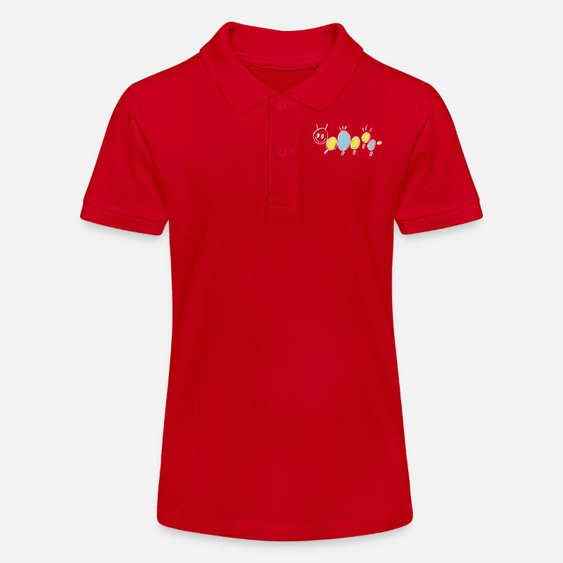 chenille - Polo bio MINI SPRINTER Stanley/Stella Ado - rouge
