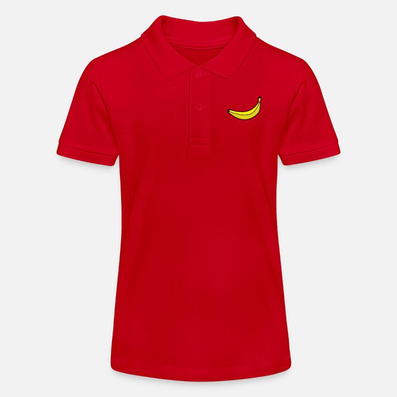 banane - Polo bio MINI SPRINTER Stanley/Stella Ado - rouge