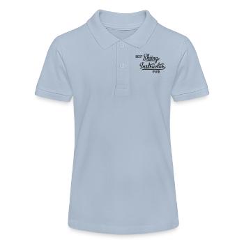 Ski instructor - Stanley/Stella Teen Organic Polo Shirt MINI SPRINTER - red - Front