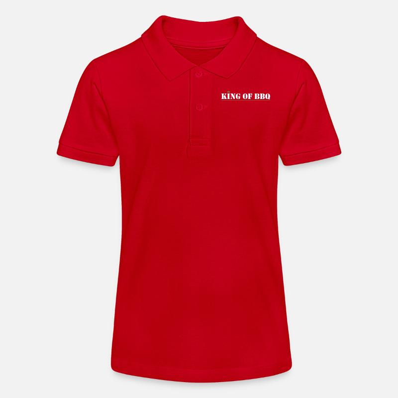 roi de barbecue - Polo bio MINI SPRINTER Stanley/Stella Ado - rouge