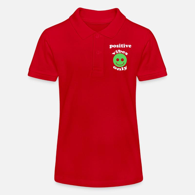 Ondes positives uniquement - Polo bio MINI SPRINTER Stanley/Stella Ado - rouge