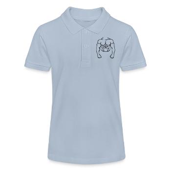 Körper Muskel Athlet bodybuider - Stanley/Stella Teenager Bio-Poloshirt MINI SPRINTER - Rot - Vorne