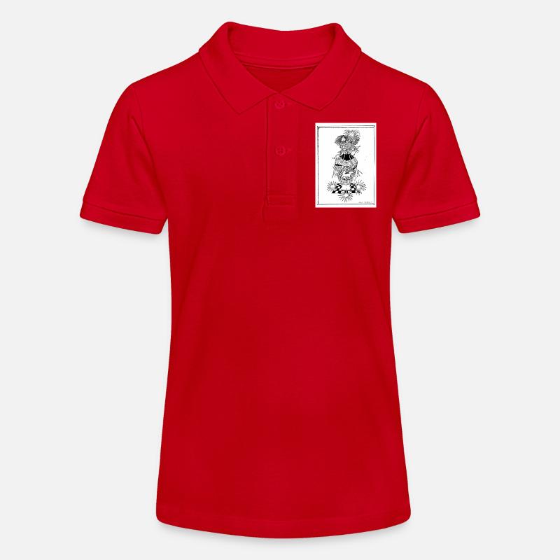 Flower_vase - Polo bio MINI SPRINTER Stanley/Stella Ado - rouge