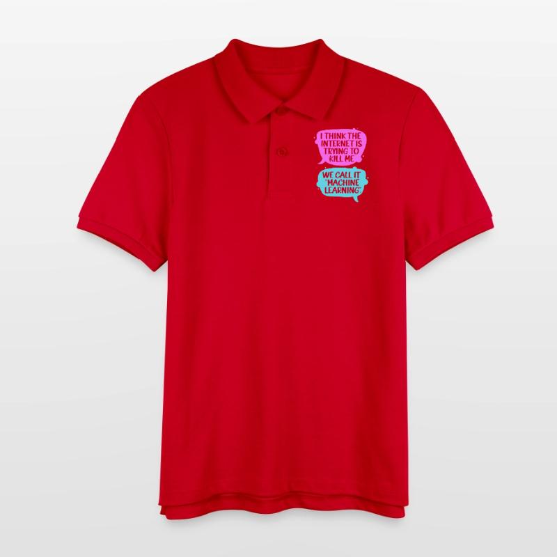 GPT Programmer Coder Stanley/Stella Teen Organic Polo Shirt MINI SPRINTER