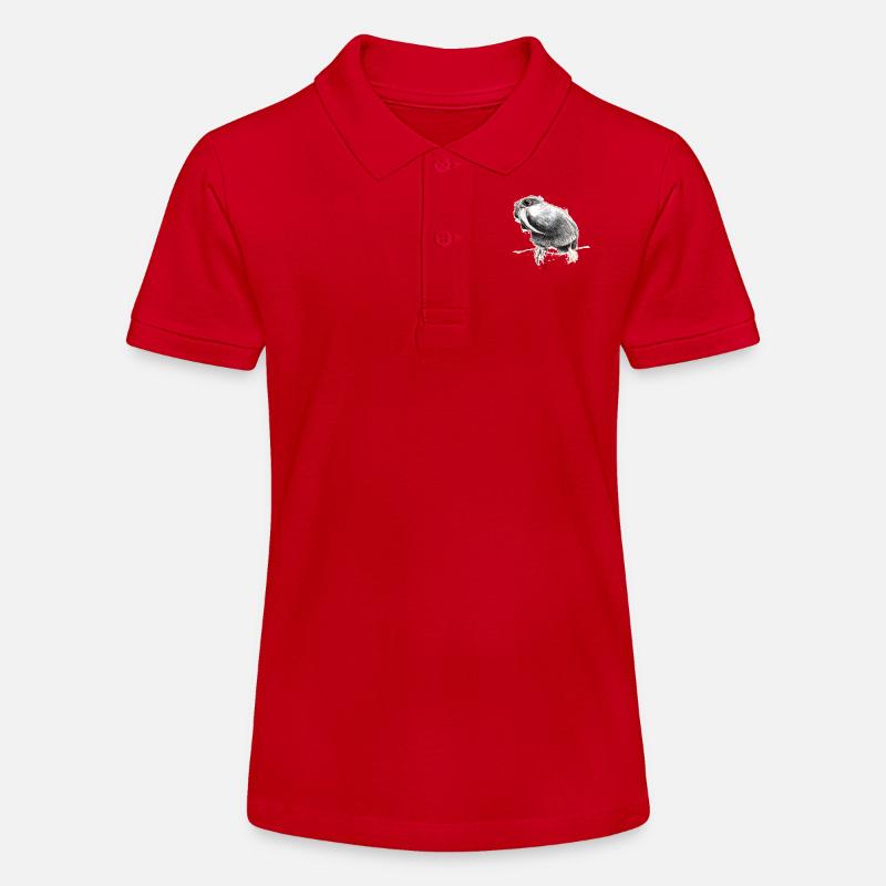 Sketchy Peroquet - Polo bio MINI SPRINTER Stanley/Stella Ado - rouge