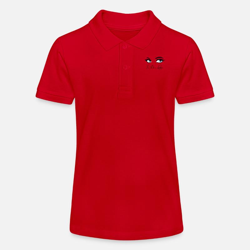 je fais des cils - Polo bio MINI SPRINTER Stanley/Stella Ado - rouge