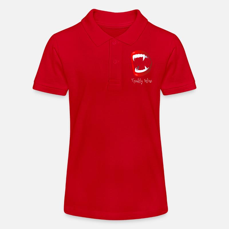 Vampire - Polo bio MINI SPRINTER Stanley/Stella Ado - rouge