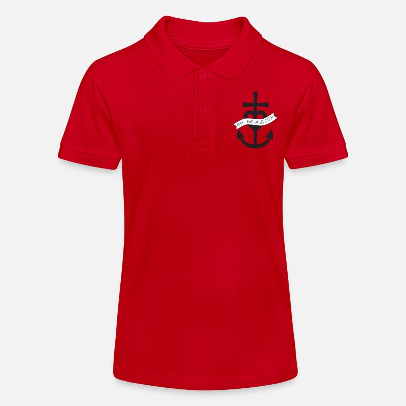 Oh Bonne Mer 1 - Polo bio MINI SPRINTER Stanley/Stella Ado - rouge