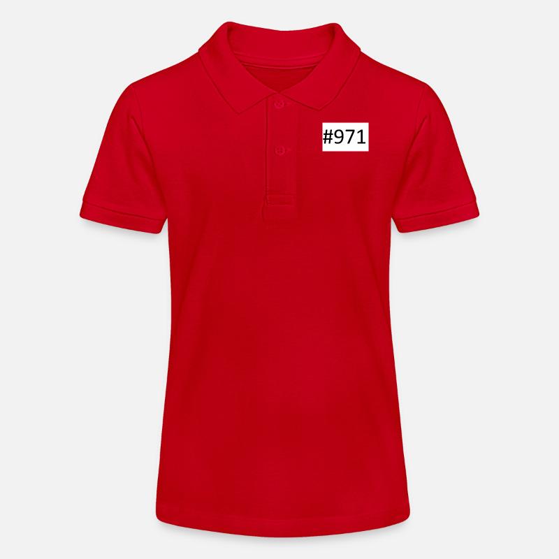 971 - Polo bio MINI SPRINTER Stanley/Stella Ado - rouge