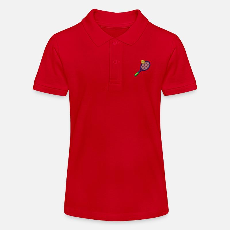 Raquette - Polo bio MINI SPRINTER Stanley/Stella Ado - rouge