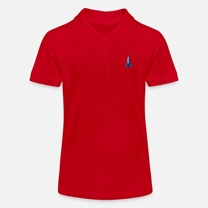 Fusée - Polo bio MINI SPRINTER Stanley/Stella Ado - rouge
