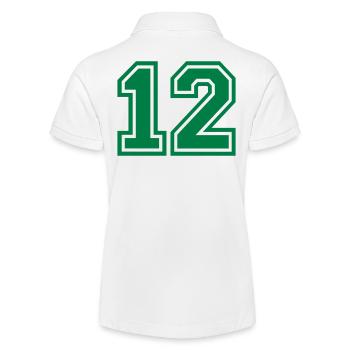 12 - Stanley/Stella Teenager Bio-Poloshirt MINI SPRINTER - Weiß - Hinten
