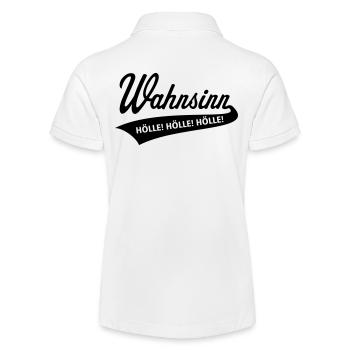 Wahnsinn – Hölle! Hölle! Hölle! (Black) - Stanley/Stella Teenager Bio-Poloshirt MINI SPRINTER - Weiß - Hinten