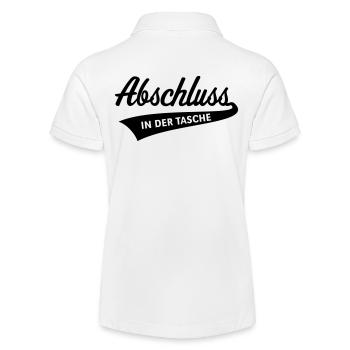 Abschluss – In Der Tasche (Schulabschluss / Black) - Stanley/Stella Teenager Bio-Poloshirt MINI SPRINTER - Weiß - Hinten