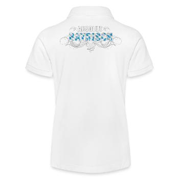 ABSOLUT BAYRISCH - TOP DESIGN - Stanley/Stella Teenager Bio-Poloshirt MINI SPRINTER - Weiß - Hinten