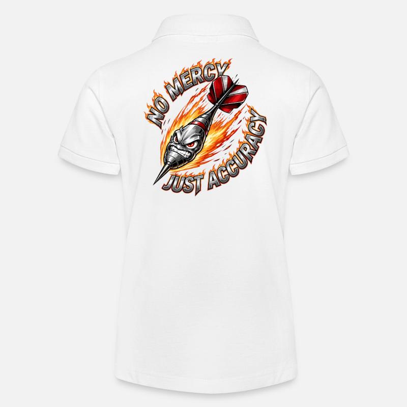 Feuerdart, pas de pitié, juste la précision - Polo bio MINI SPRINTER Stanley/Stella Ado - blanc