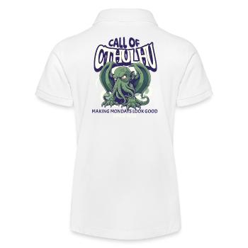 L’appel de Cthulhu Cult Lovecraft Necronomicon - Polo bio MINI SPRINTER Stanley/Stella Ado - blanc - Dos