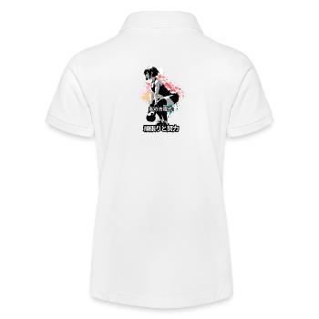 Anime Strength: Arena-Power-Schaufenster - Stanley/Stella Teenager Bio-Poloshirt MINI SPRINTER - Weiß - Hinten