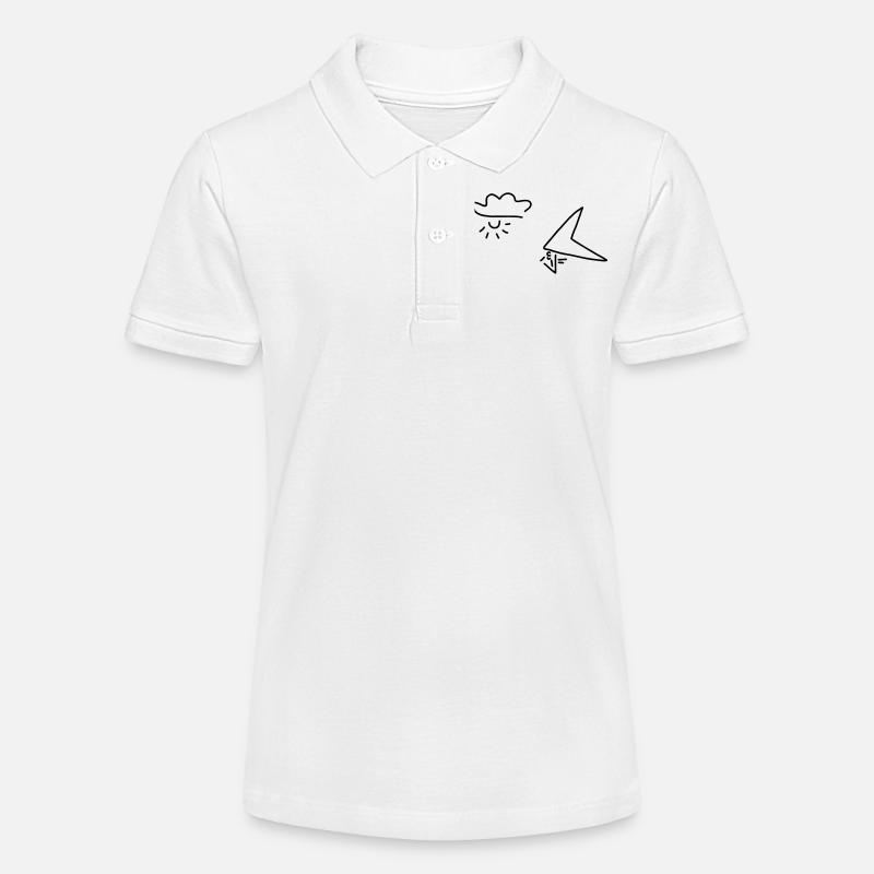 drachenflieger - Stanley/Stella Teenager Bio-Poloshirt MINI SPRINTER - Weiß