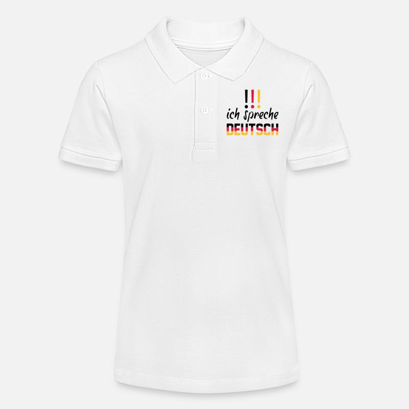 ich_spreche_deutsch - Polo bio MINI SPRINTER Stanley/Stella Ado - blanc