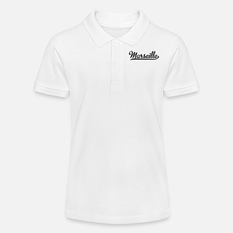 Marseille - Polo bio MINI SPRINTER Stanley/Stella Ado - blanc