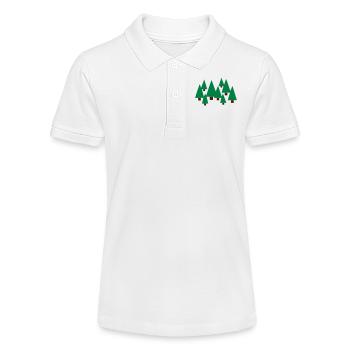Forêt - Polo bio MINI SPRINTER Stanley/Stella Ado - blanc - Devant