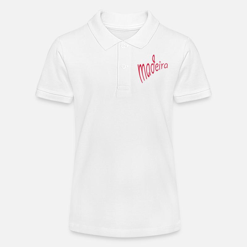 Madère - Polo bio MINI SPRINTER Stanley/Stella Ado - blanc