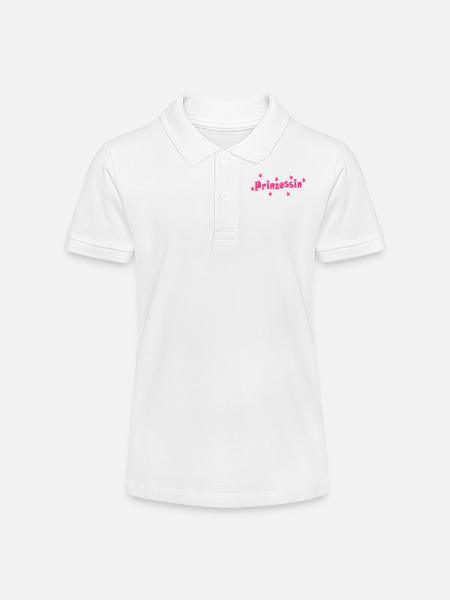Prinzessin - Stanley/Stella Teenager Bio-Poloshirt MINI SPRINTER - Weiß