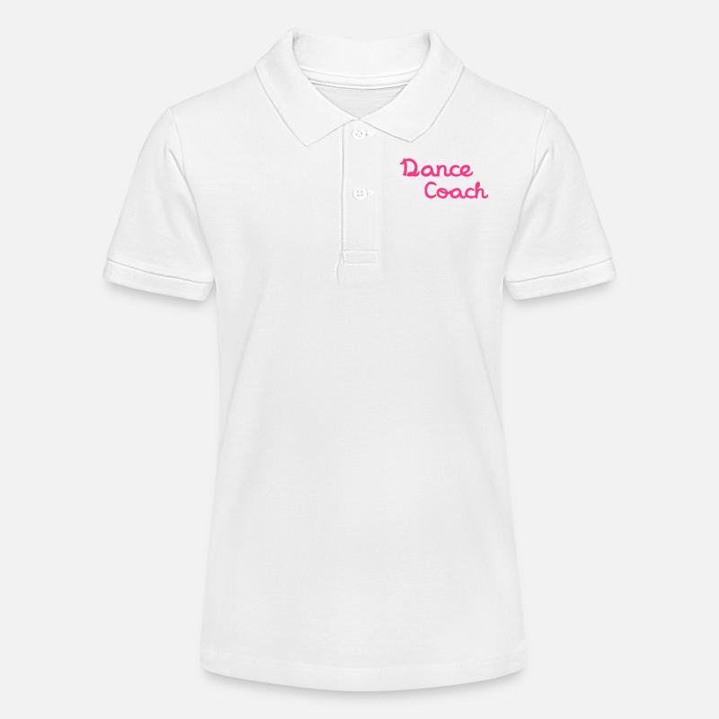 Dance Coach - Polo bio MINI SPRINTER Stanley/Stella Ado - blanc