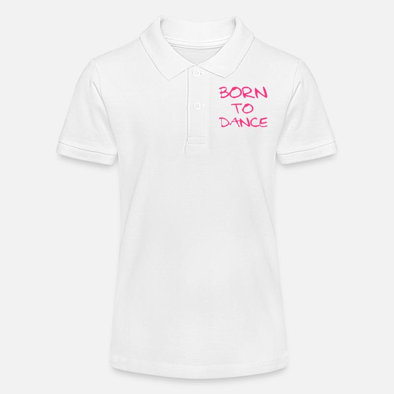 Born To Dance - Polo bio MINI SPRINTER Stanley/Stella Ado - blanc