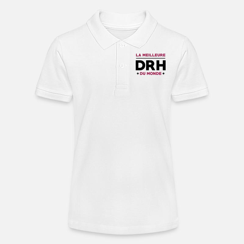 Directeur des Ressources Humaines / DRH Directrice - Polo bio MINI SPRINTER Stanley/Stella Ado - blanc